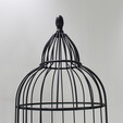 Lamination Top + Metal Frame 4 Layer Bird Cage ULMAR373